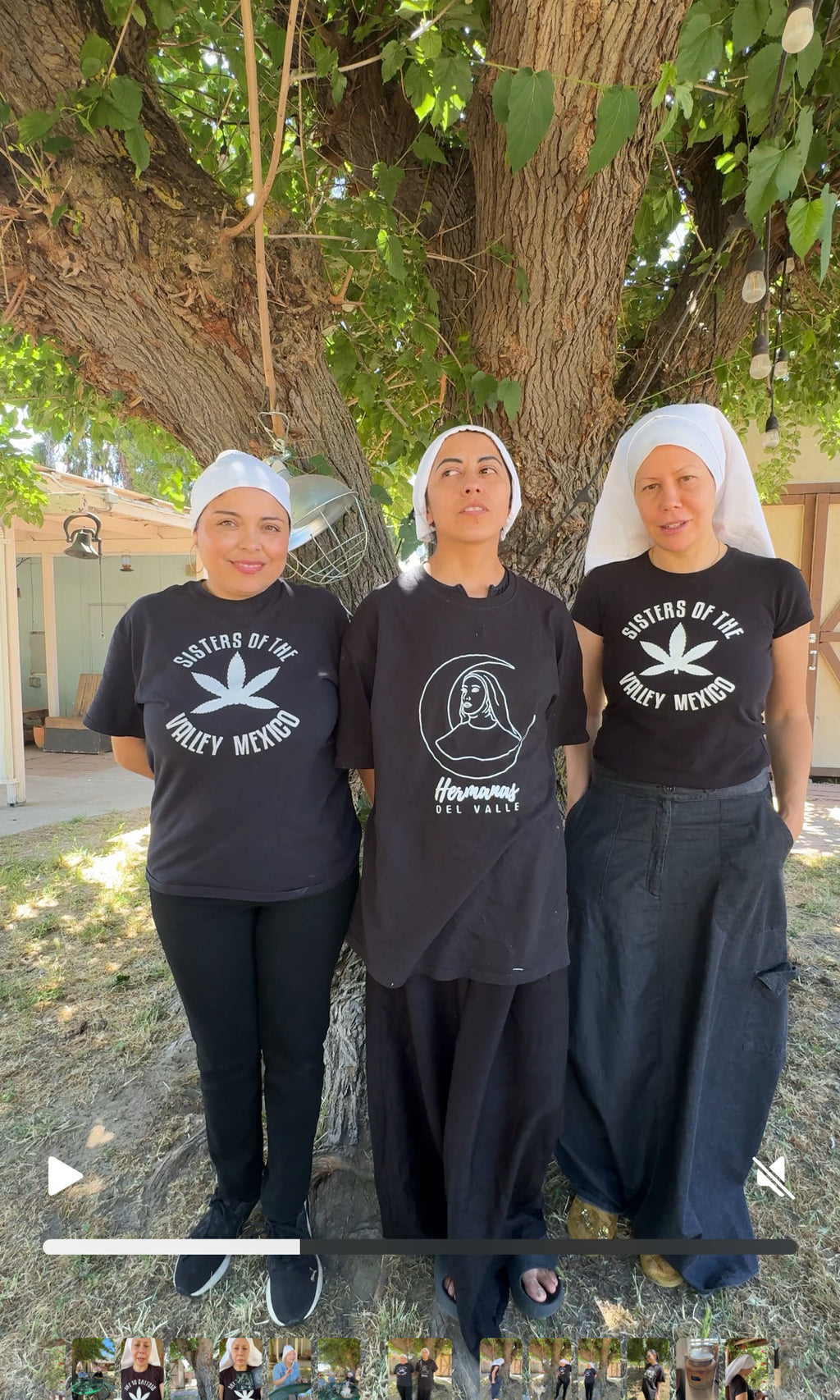 Las Hermanas del Valle tee