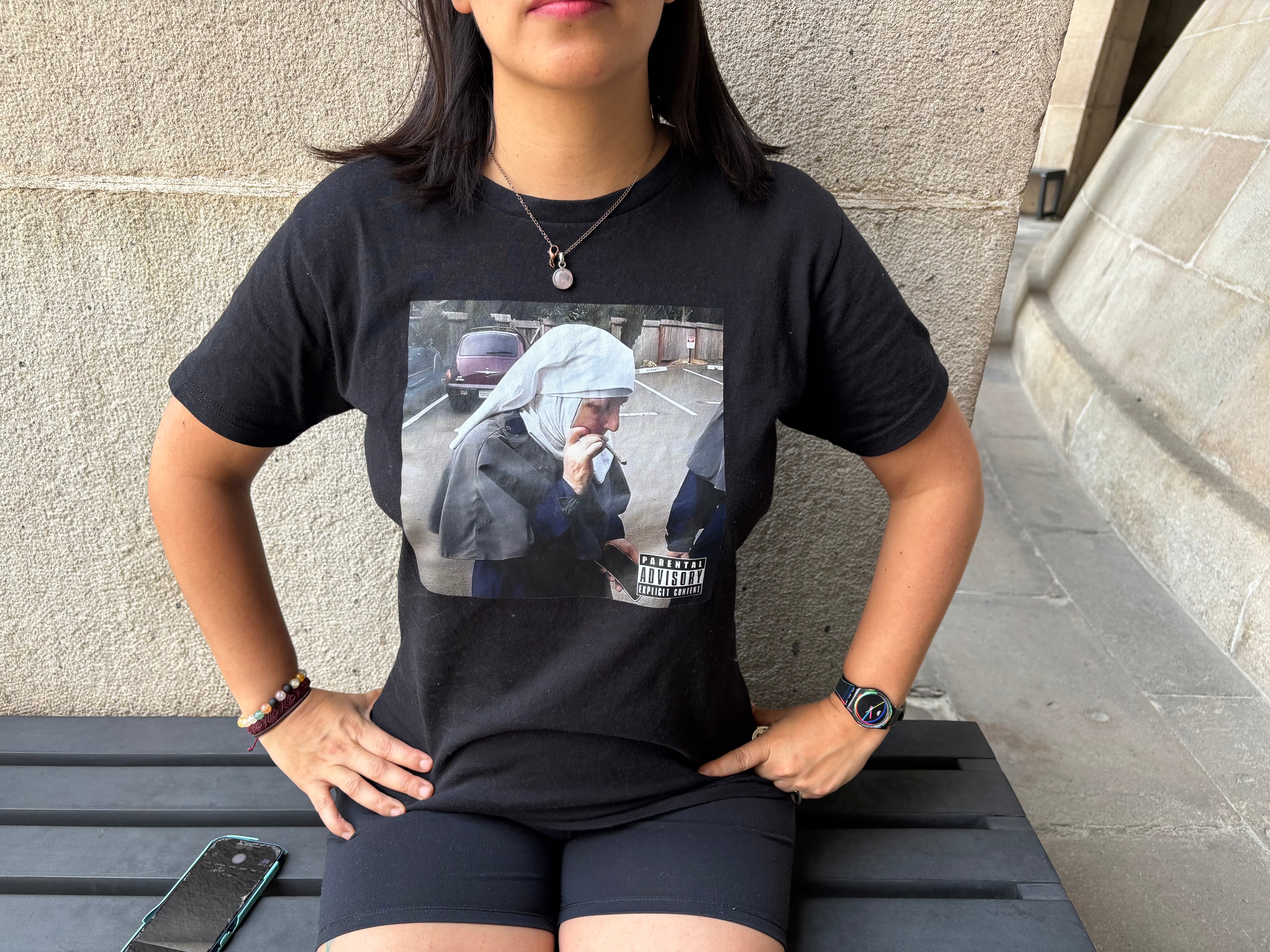 PLAYERA SISTER KATE "UN TOQUE DE FE"